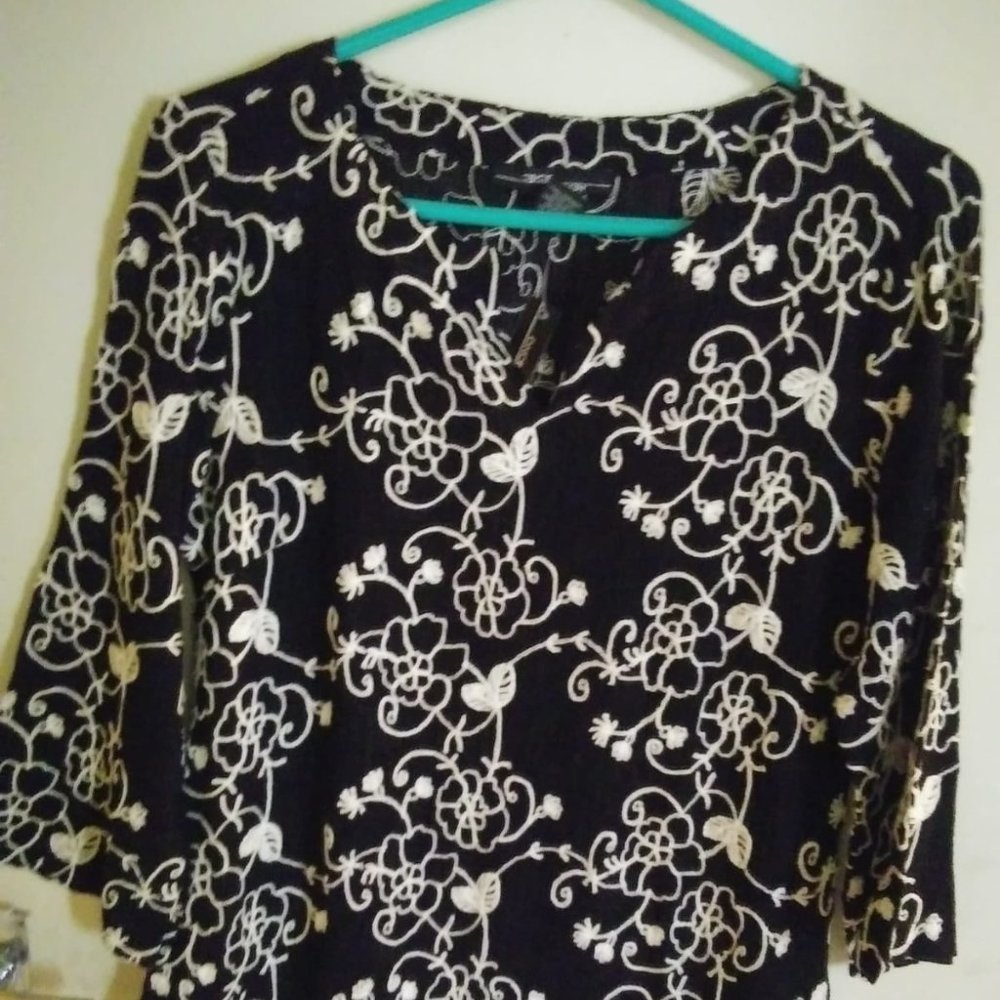 Once Again 2 in 1 Women's Casual, work/evening top